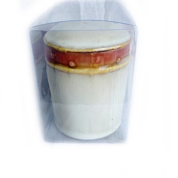 Farmhouse Rooster Salt Pepper Ceramic Shaker Set Hand Painted 2 PC - Picture 8 of 16